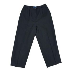Karen Scott Women’s Black Lined Dress‎ Trousers | Size 12P